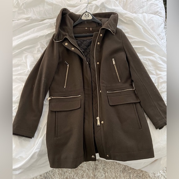 Calvin Klein Coat (Army green) Size Small - Picture 1 of 7
